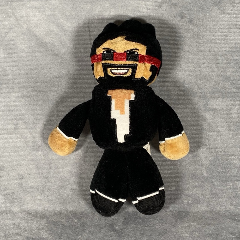 Captain Sparklez Jazwares Plush Toy Tube Heroes 2015 Minecraft